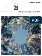 Inversión Con Lentes de Género PDF