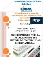 Proceso de Instalacion de Un Distema de Contabilidad Gubernamental-1