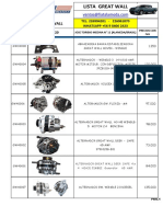 Lista Great Wall PDF