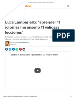 Luca Lampariello - Consejos para Aprender Idiomas - Babbel