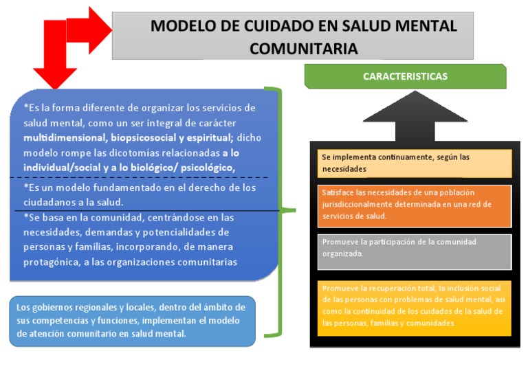Modelo de Atención en Salud Mental Comunitaria | PDF