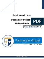 Guia Didactica 3-Docencia Universitaria