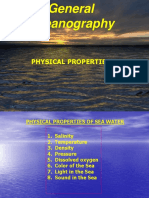 General Oceanography: Physical Properties of Sea Water
