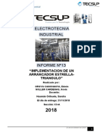 ELECTROTECNIA - Lab. Nº13. Implementacion de Un Arrancador Estrella-Triangulo - FINAL