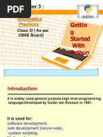 Getting Started With Python-1