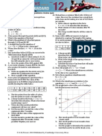 Chapter 5 Simultaneous Linear Equations Review Quiz: © G K Powers 2018 Published by Cambridge University Press 1