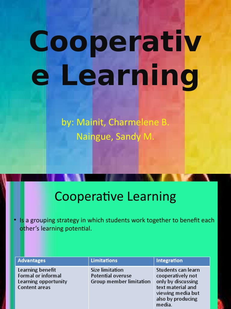 Cooperative Learning Strategies Overview | PDF | Education Theory ...