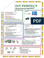 Present Perfect - Talking - About - Your - Personal - Experiences - Guide 1 Unit 9