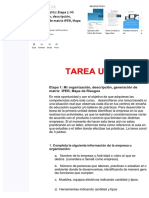 Tarea Unidad 01 Etapa 1 Mi Organizacion Descripcion Generacion de Matriz Iper Mapa de Riesgos