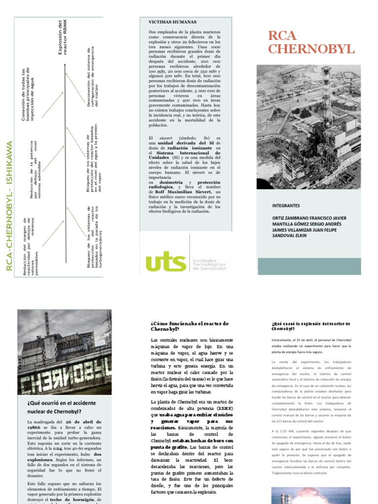 Chernobyl: Accidente y Efectos del Sievert | PDF | Desastre de ...