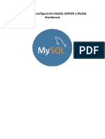 Instalación y Configuración MySQL SERVER y MySQL Workbench - Maximiliano Garcìa RS1 PDF