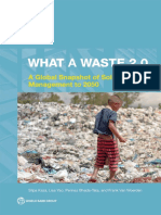 informe reciente publicado por el Banco Mundial titulado What a Waste 2.0 A Global Snapshot of Solid Waste Management to 2050.pdf