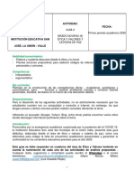 Importancia de La Responsabilidad en La Adolescencia PDF