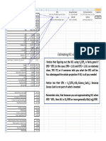 Whiteboard Notes For Financial Statement Projections