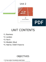 Unit 2  BUSINESS MATTERS  LESSONS 1, 2, 3, 4, 5 (2)