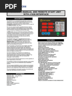 Dkg-517-J Manual and Remote Start Unit With J1939 Interface: Description