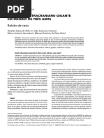 ANEURISMA INTRACRANIANO GIGANTE