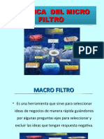 Semana 07 Micro Filtro y Foda Empresarial1