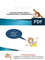 Constructivismo y Cognoscitivismo-Diferencias