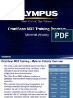 MX2 Training Program 4D Material Velocity