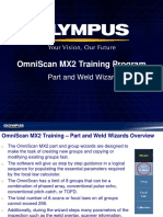 MX2 Training program 5A Part and Weld Wizards