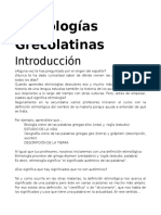 Introduccion Etimologias PDF