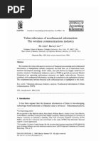 Download Value Relevance of Non Financial Information Amir Lev 1996 by Phans Bro SN46041881 doc pdf