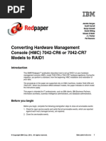 Paper: Converting Hardware Management Console (HMC) 7042-CR6 or 7042-CR7 Models To RAID1