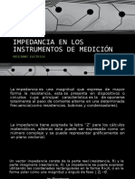 Impedancia en Los Instrumentos de Medición