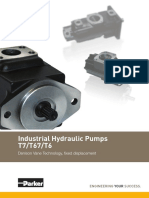 Industrial Hydraulic Pumps T7/T67/T6: Denison Vane Technology, Fixed Displacement