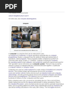 Overview of Computer Systems and History | PDF | Digital Electronics ...