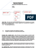 O Level - Computer Organisation 5-5-2020 PDF