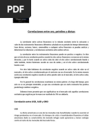 Correlaciones entre oro, petroleo y divisas