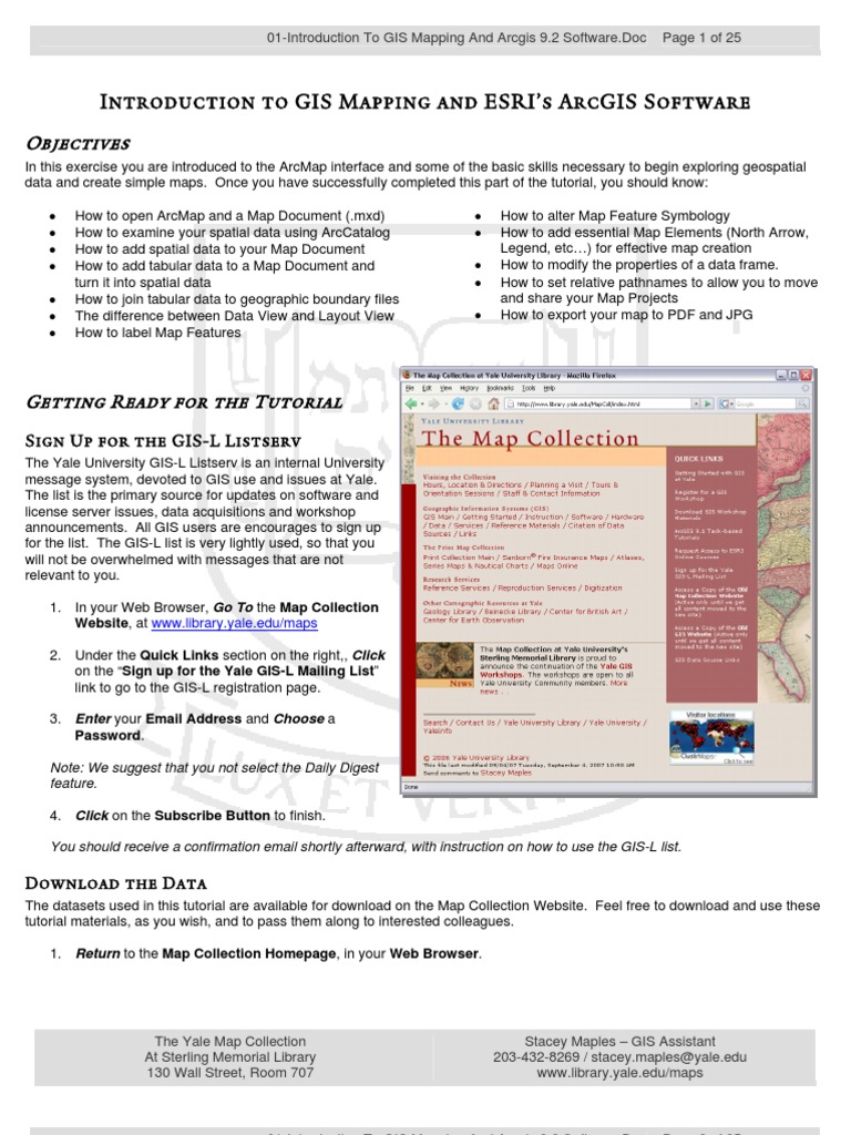 Arc Gis 92 | PDF