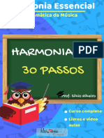 Ebook Curso Harmonia em 30 PASSOS e Amostra Dos Livros - Silvio Ribeiro PDF