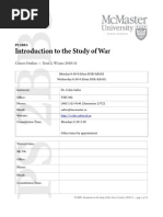 Download PEACE ST 2BB3 Introduction to the Study of War 201011 course outline by Dr Colin Salter SN46042774 doc pdf