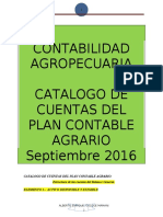 PLAN CONTABLE AGRAPECUARIO Adecuado Al PCGE