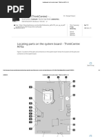 Locating Parts On The System Board - ThinkCentre M73z - IN