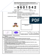 Take Two Printouts of This Admit Card and Bring Both at The Time of CET