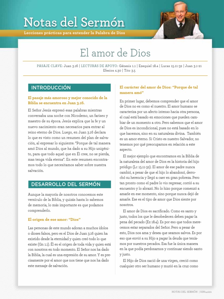 El Amor de Dios | PDF | Pecado | Amor