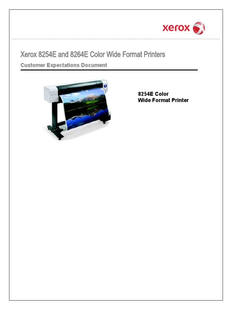 8254 - 8264 Customer Exp Doc v5 | PDF | Mains Electricity | Printer ...