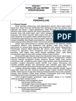 DESAIN PROPELLER Dan SISTEM PEROPOROSAN-1 PDF
