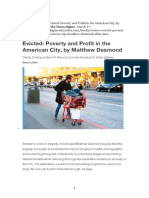 Evicted: Poverty and Profit in The American City, by Matthew Desmond