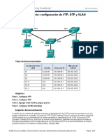 2.1.4.5 Lab - Configure Extended VLANs, VTP, and DTP