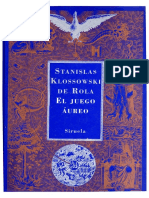 El Juego Aureo - Stanislas Klossowski de Rola.pdf