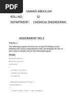 Samaid Abdullah (32) Chemical Engineering