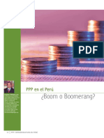 Paper PPP en Peru Boom o Boomerang Revista Economia y Administracion UCH Publicado Invierno 2008