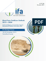 Short-Term Fertilizer Outlook 2019 - 2020: IFA Strategic Forum