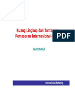 1 Pemasaran Global Ruang Lingkup N Tantangan1 PDF