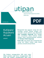 Kutipan Materi